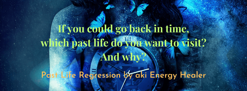 Past life regression is a powerful alternative holistic healing modality. Travel in time and space and you will heal at a soul level.